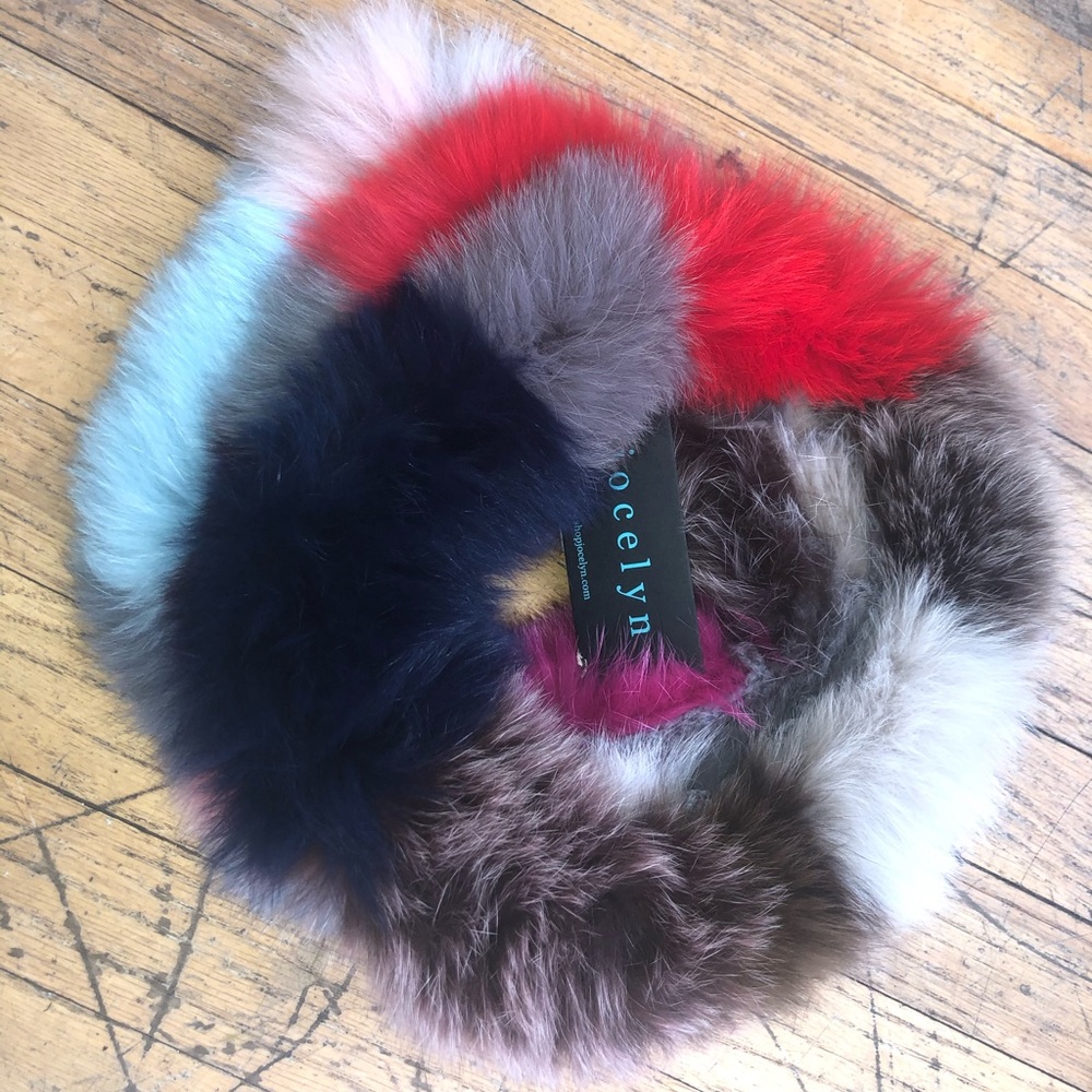 Jocelyn Fur Cowl Scarf